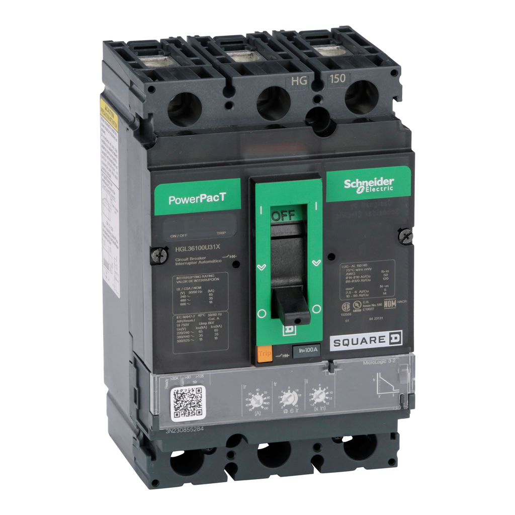 SCHNEIDER ELECTRIC HGL36100U31X CIRCUIT BREAKERS