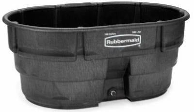 RUBBERMAID Rubbermaid Commercial Prod FG424500BLA 150 Gal Stock Tank