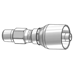 PARKER Parker 11343-4-6 Male Nptf Pipe Swivel Fitting 3/8 in