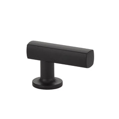 EMTEK Emtek 86452US19 Freestone Finger Cabinet Pull Flat Black