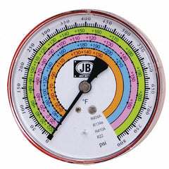 JB INDUSTRIES Jb Industries JBIND-M2-405 High Side Gauge 0-800 Psi 4 in