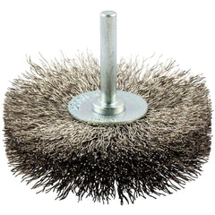 NORTON Norton 69957370131 Wheel Brush 3in Crimped Stainless