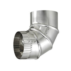 LAMBRO INDUSTRIES Lambro Industries 2300 3 in Aluminum Adjustable Elbow (22.5 to 90 degrees)