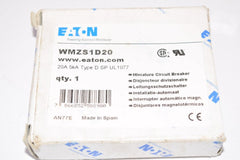 EATON Eaton WMZS1D20 Miniature Circuit Breaker 20 Amp (1 Pole) FAZ-D20-1-SP