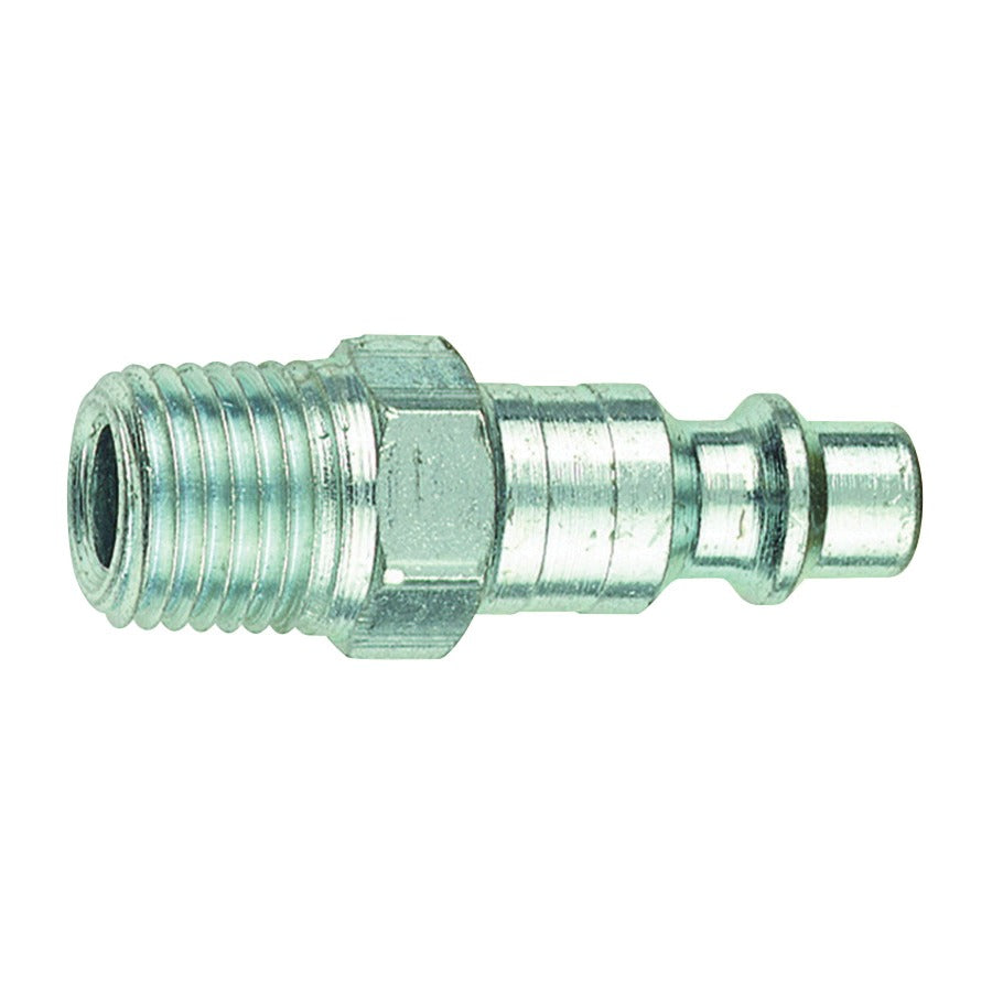 TRU-FLATE Tru-Flate 12-225 Industrial/Milton 1/4 in Mnpt Steel Industrial Plug (Pack)