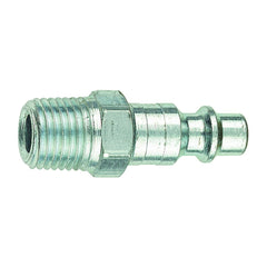 TRU-FLATE Tru-Flate 12-225 Industrial/Milton 1/4 in Mnpt Steel Industrial Plug (Pack)