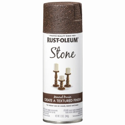 RUST-OLEUM Rust-oleum 238324 Stone Texture Spray Paint 12 Oz