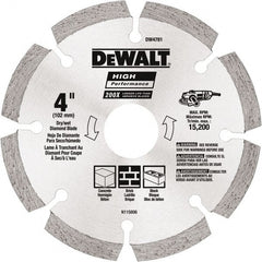 DEWALT Dewalt Accessories DW4782 Segmented Diamond Blade 4.5 in