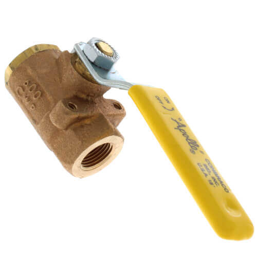 APOLLO VALVES Apollo Valves 7710501 77-100 Series 1 in. Bronze Full Port FNPT 600# Ball Valve