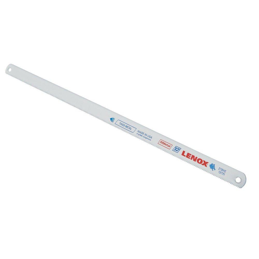 LENOX Lenox 20144V218HE Bi-Metal Hacksaw Blade 12 in Length 18 TPI