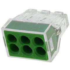 WAGO 773-116/K194-4045 Pluggable Terminal Block, 6 Positions, 18AWG to 12AWG, 2.5 MM Push In 24AMP