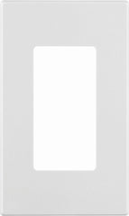 LEVITON Leviton R72-80301-00W Screwless Wall Plate Single Gang Gfi