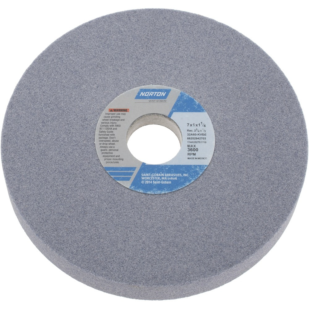 NORTON Norton 66252942703 Surface Grinding Wheel 7in 60 Grit