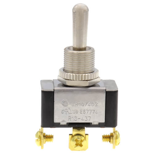 IDEAL IDEAL 774013 SPDT On-Off-On Toggle Switch 20 Amps @125 VAC