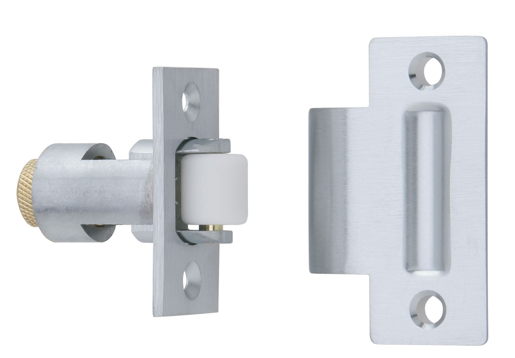 IVES Ives RL32A26D Nylon Roller Latch Asa Strike Satin Chrome