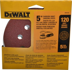 DEWALT Dewalt Accessories DW4303 Sanding Disc 120 Grit 5 in 5 Pack