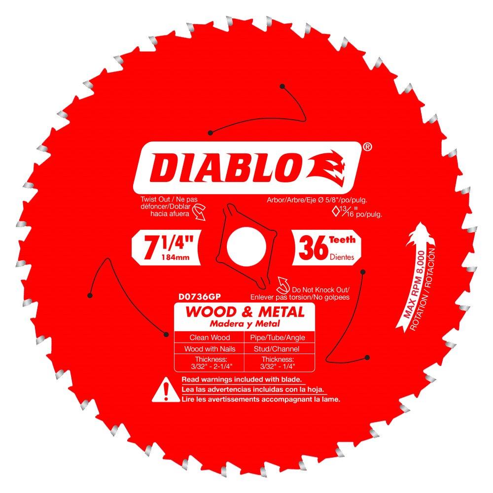 DIABLO D0736GPX CIRCULAR SAW BLADES