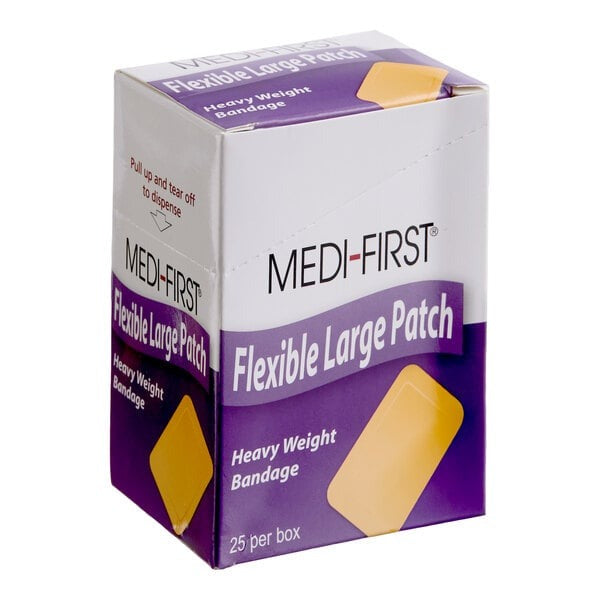 MEDI-FIRST Medi-first 61873 Woven Adhesive Bandage Patch 2x3 in 25/box