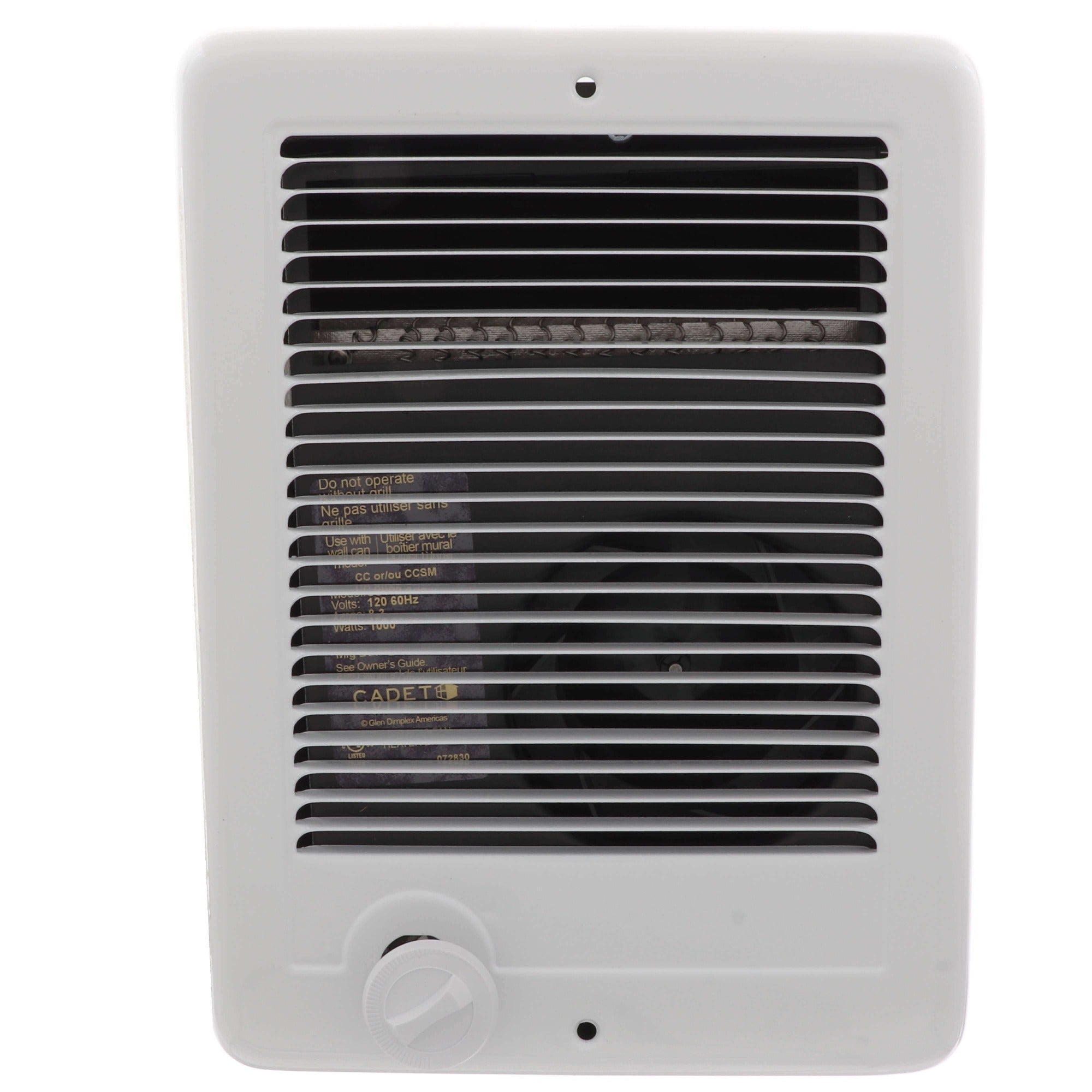CADET Cadet CSC101TW Wall Heater 1000W (14 x 9.75 x 5.75 inches)