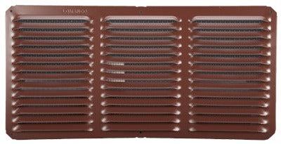 LOMANCO Lomanco C816BR Cornice Under Eave Vent 16x8 Brown