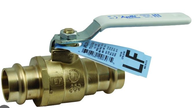 CONBRACO Conbraco 77vlf-106-01 Ball Valve 1-1/4 in Low Lead