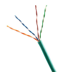 LIONBEAM Lionbeam lb-w5egnpvc Cat 5e Cmr Cable Green 1000 Ft