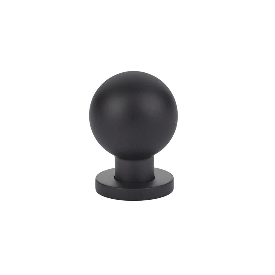 EMTEK Emtek 86152US19 Modern Globe Cabinet Knob Flat Black