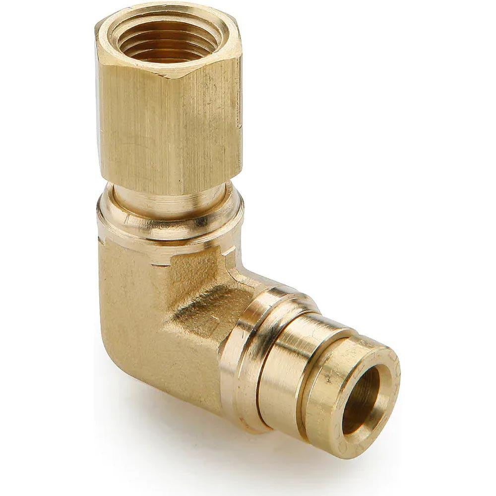 PARKER Parker 170PTC-4-2 Swivel 90 Female Elbow 1/4 in Od Brass
