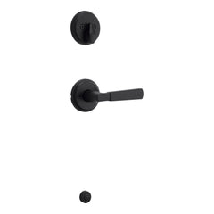KWIKSET Kwikset 971PHL-514 Perth Lever Handleset Trim Matte Black