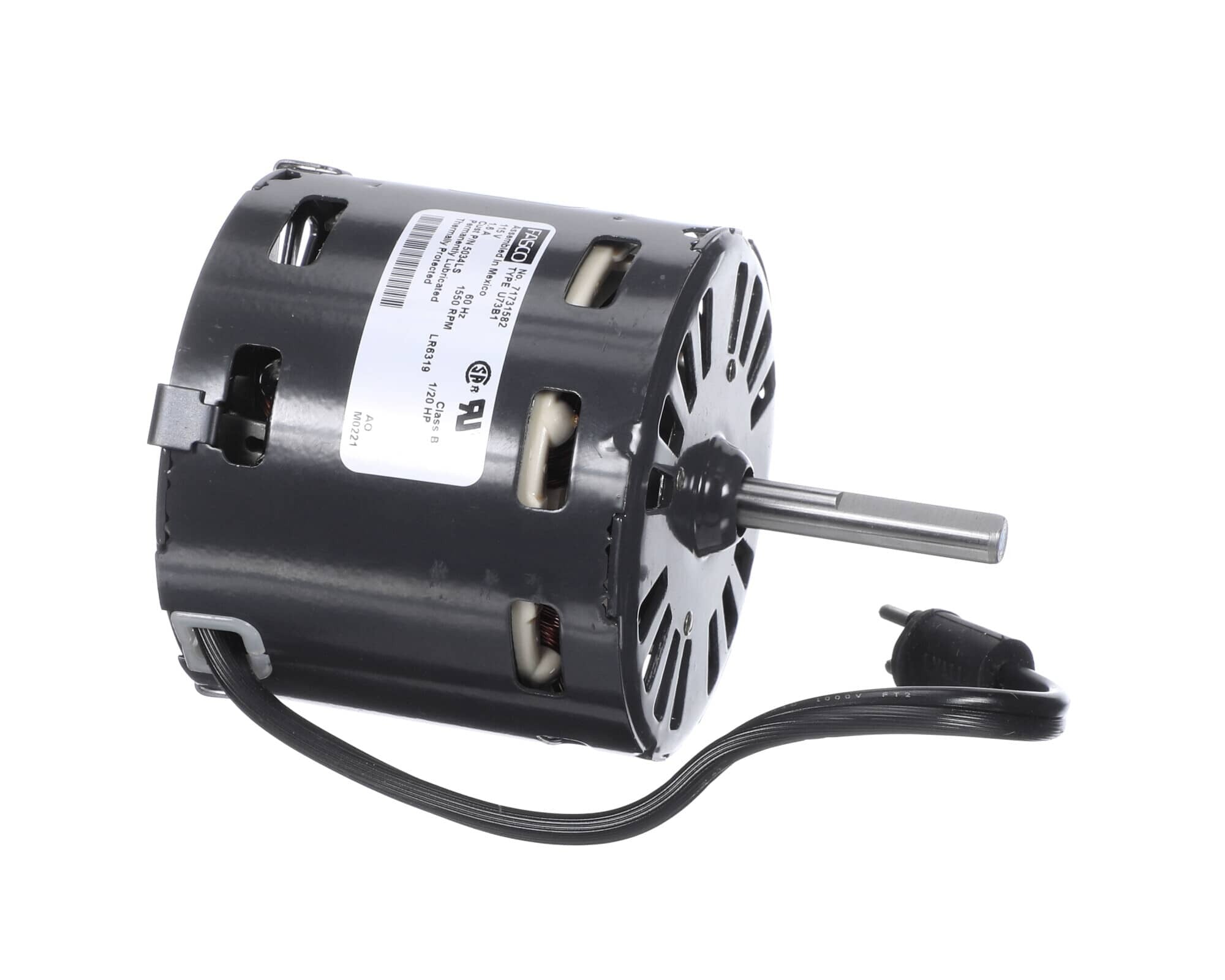 HEATCRAFT Heatcraft 5034LS Evaporator Fan Motor 1/20 HP (1550 RPM) 5034LS