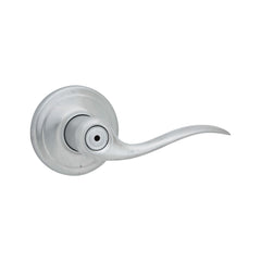 KWIKSET Kwikset 730TNL-26D Tustin Lever Privacy Lock Satin Chrome