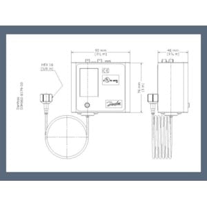 DANFOSS Danfoss 060-5615 Pressure switch KPU1 (24 pc) 060-5233