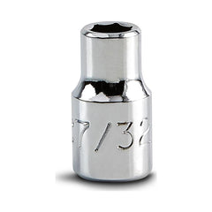 PROTO Proto J4707 Hand Socket 7/32 Inch 6-point 1/4 Drive