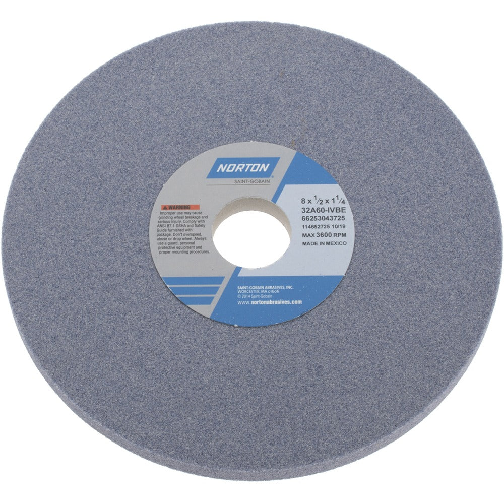 NORTON Norton 66253043725 Surface Grinding Wheel 60 Grit 8 in