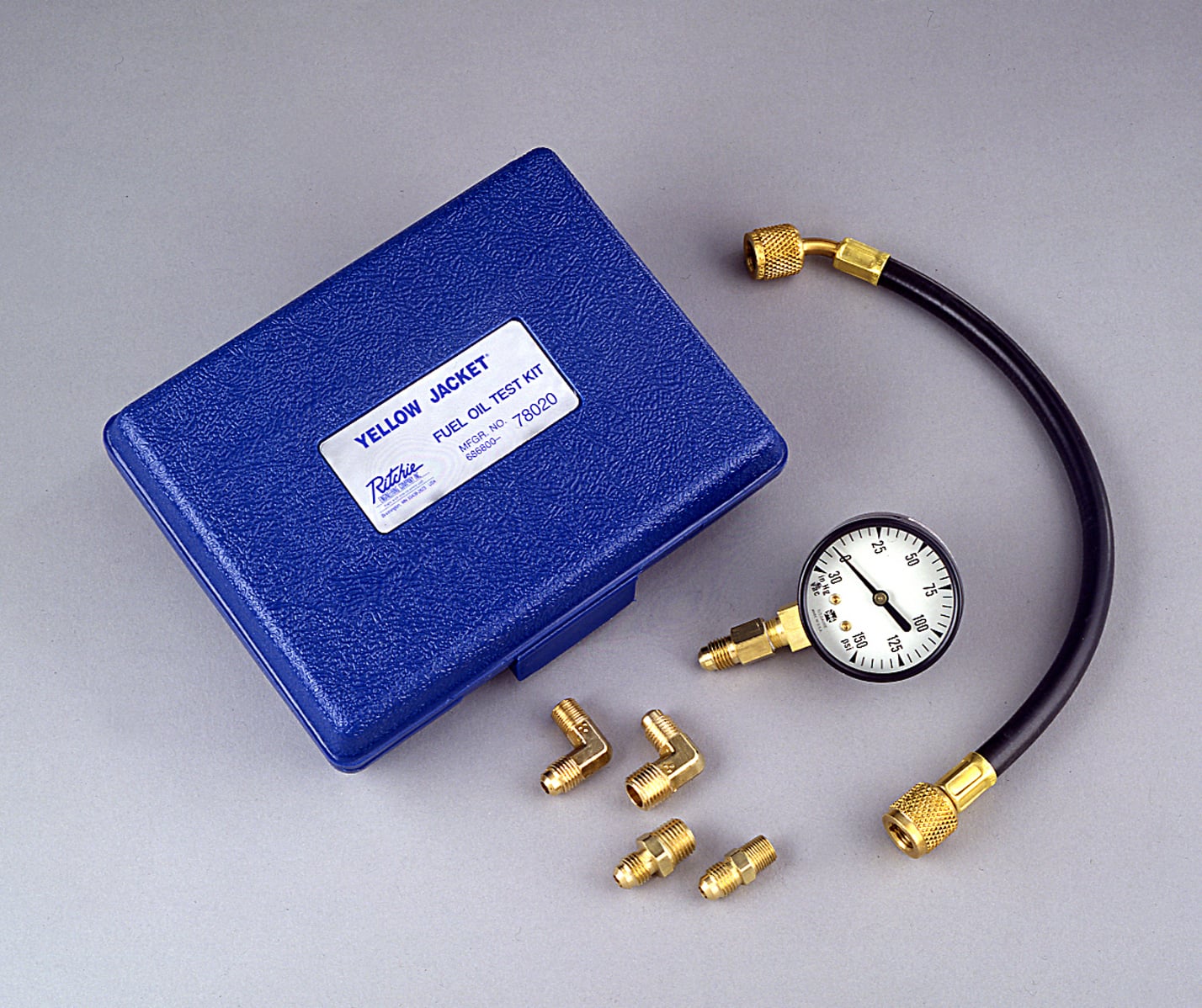 RITCHIE ENGINEERING Ritchie Engineering 78020 Fuel Oil Test Kit MNPT Connection