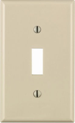 LEVITON Leviton Mfg Co 024-80701-00T Single Toggle Nylon Wall Plate