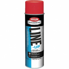 KRYLON Krylon K00830808 Scarlet Red Striping Paint 20 Oz