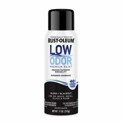 RUST-OLEUM Rust-oleum 388245 Gloss Blackout Spray Paint 11 Oz