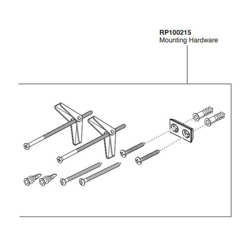 BRIZO Brizo RP100215 Levoir Mounting Hardware Kit (EA)