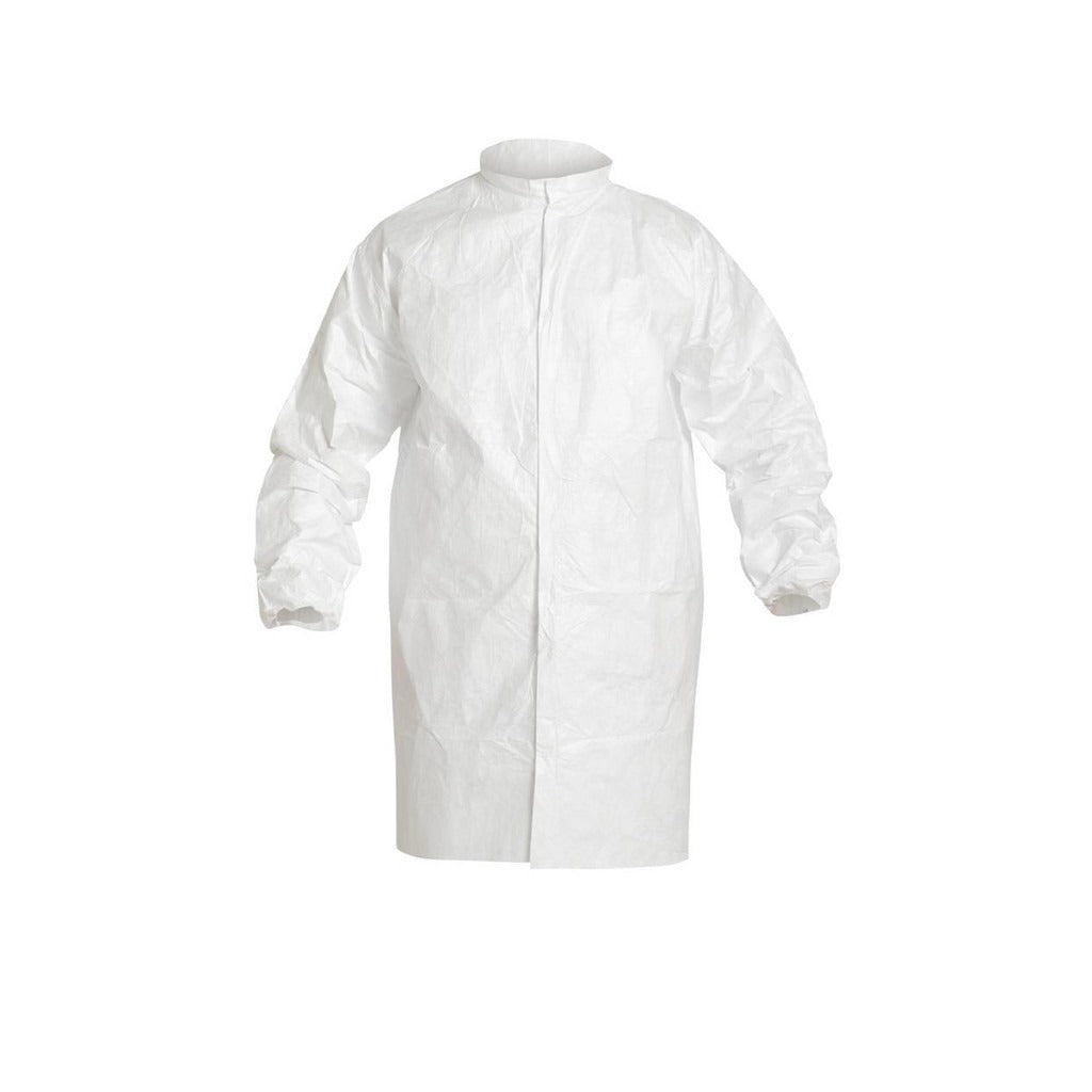 DUPONT Dupont IC263SWH4X00300B Lab Coat 4x-large Tyvek
