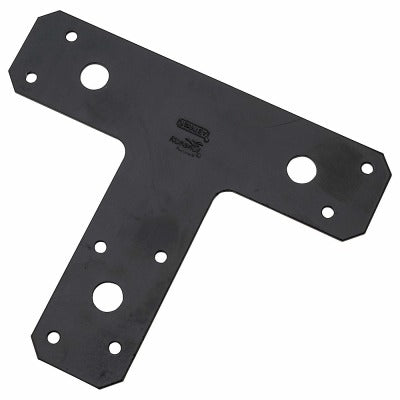 NATIONAL HARDWARE National Mfg N266-471 T-plate 6x5 Inch Black Structural