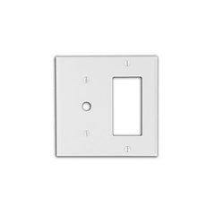 LEVITON Leviton Telcom 80479-W 2-gang Weatherproof Telephone Wallplate
