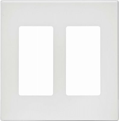 LEVITON Leviton Mfg Co C42-80309-00W Decora Screwless Wall Plate 5-pack