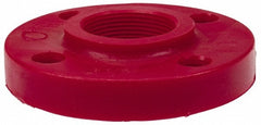 NIBCO Nibco CD04750 Pvdf Threaded Pipe Flange 1/2 in Schedule 80