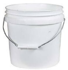 LEAKTITE Leaktite 002G01WH200 2 Gallon White Plastic Pail