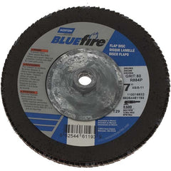 NORTON Norton 66254461193 Flap Disc 80 Grit Type 29 7 Inch