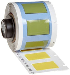 BRADY Brady PSPT-375-1-YL PermaSleeve heat shrink wire and cable labels 3/8 in dia x 1 in 100 per roll