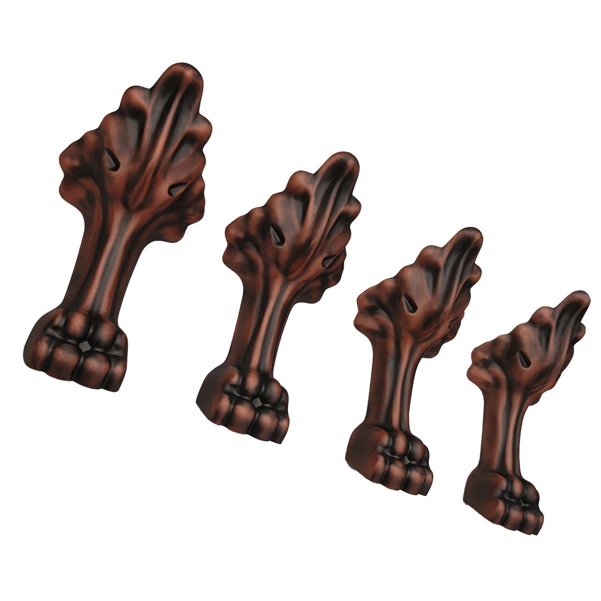 DAKOTA Dakota Plumbing Products DST-ACFCP Clawfoot Tub Feet Copper