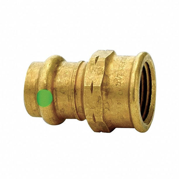 VIEGA Viega 79305 ProPress Zero Lead Bronze Adapter with Female 1/2-Inch by 3/4-Inch P x Female NPT