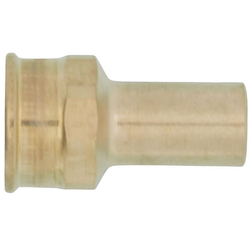 VIEGA Viega 79430 ProPress Zero Lead Bronze Adapter Female 1/2 Inch by 1/2 Inch FTG x Female NPT